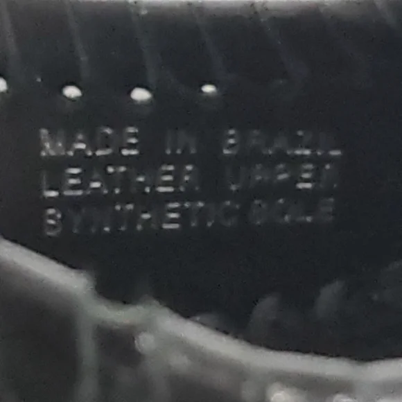 Jack Rogers Black Leather Women's Heels with Decorative Accents - Picture 7 of 7